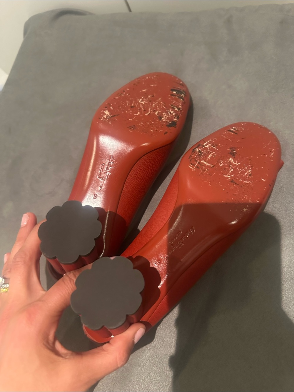 Salvatore Ferragamo Cappua 55 Pumps 9C - Picture 4 of 5